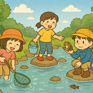 テスト水辺プログラム