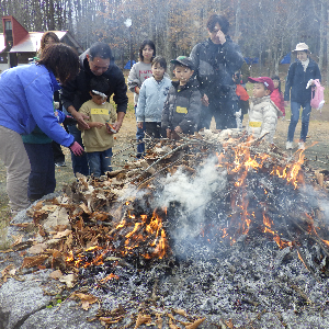 森であそぼう～たき火deパーティー～
